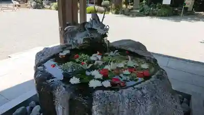 出雲大社相模分祠の手水舎