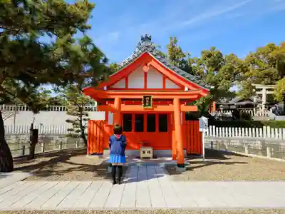百舌鳥八幡宮の本殿・本堂