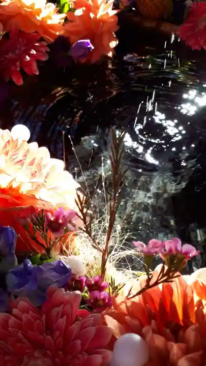 新琴似神社の手水舎