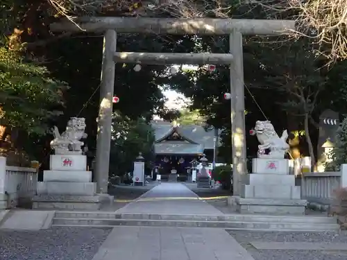 前鳥神社の鳥居