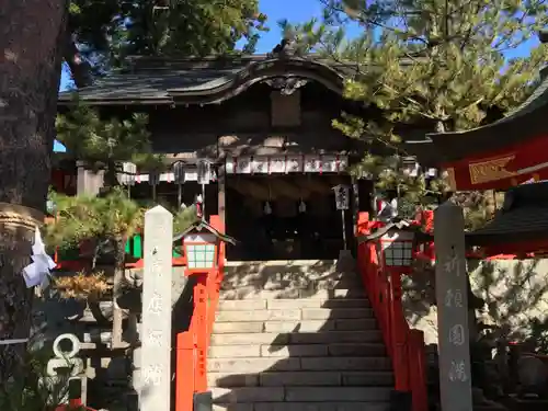 太皷谷稲成神社の本殿