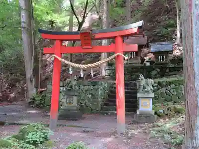 金櫻神社の鳥居