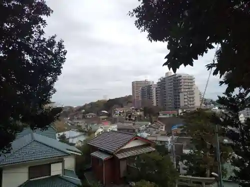 大六天神社の景色