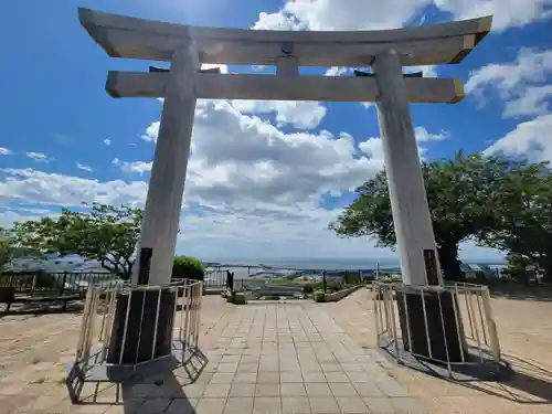 鹿島御児神社の鳥居