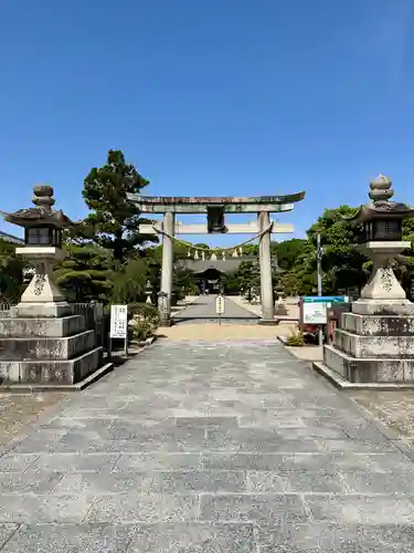 誉田八幡宮の鳥居