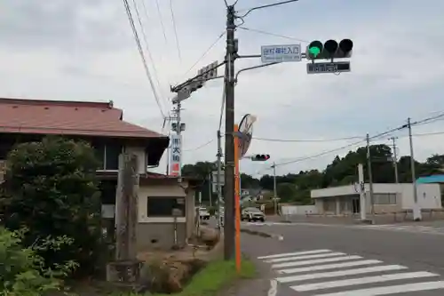 田村神社の周辺