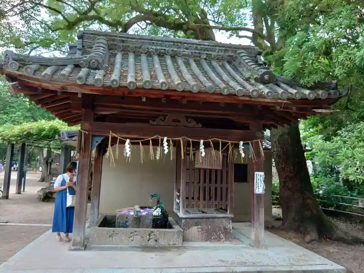 藤森神社の手水舎