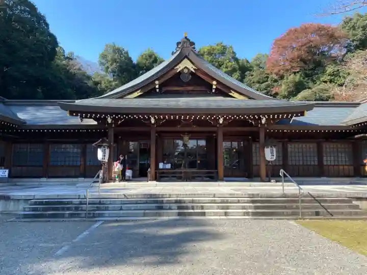 群馬県護国神社の本殿・本堂