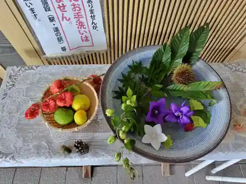 美瑛神社の手水