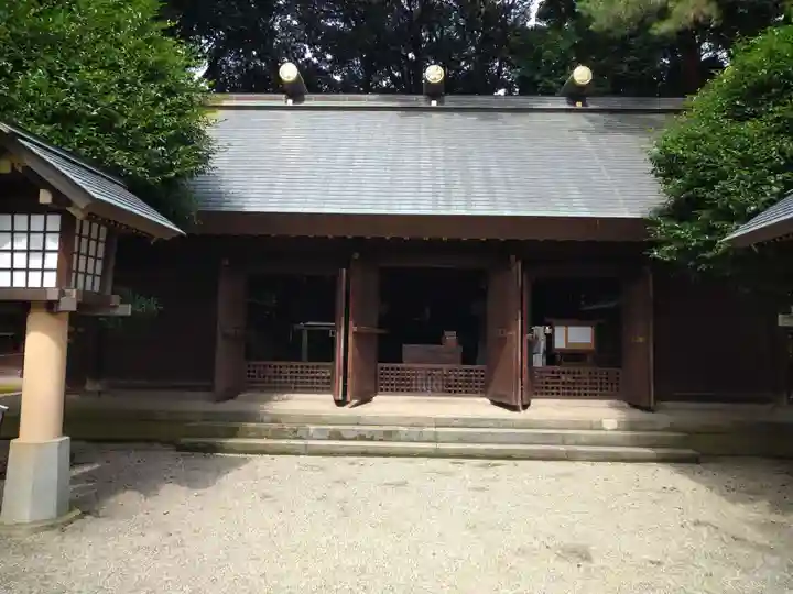 埼玉縣護國神社の本殿・本堂