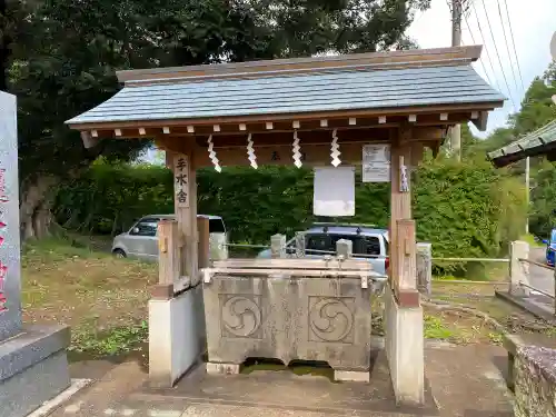 大戸神社の手水舎