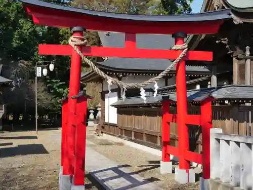 結城諏訪神社の鳥居