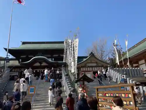 伊豫豆比古命神社の景色