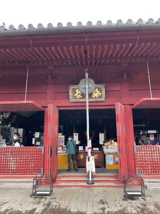 清水観音堂の本殿・本堂