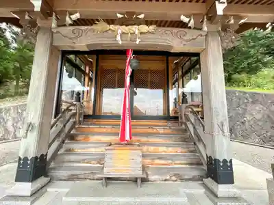 諸木神社の本殿・本堂