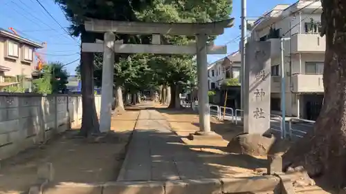 尉殿神社の鳥居