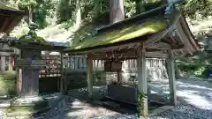 鳳来山東照宮の手水