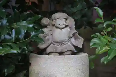 鏡石鹿嶋神社 ＊安産・開運・勝利の神さま＊の像