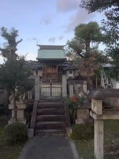 安良町秋葉神社の本殿