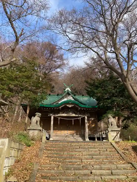 忍路神社の本殿・本堂