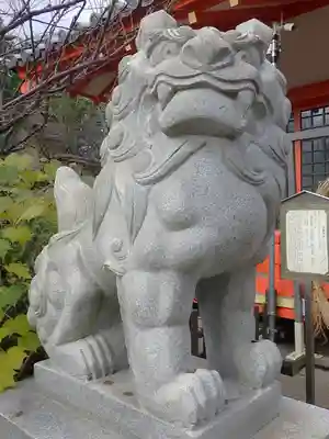 田蓑神社の狛犬