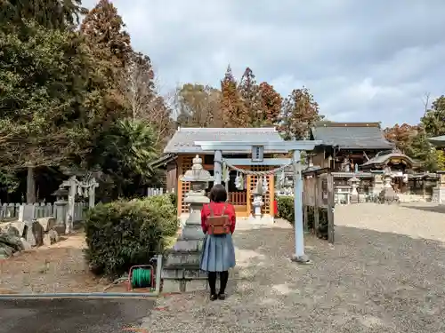 五社神社の鳥居