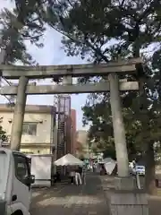 平塚三嶋神社の鳥居