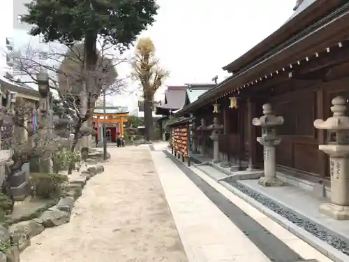 櫛田神社の庭園