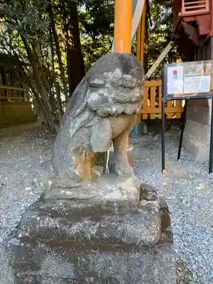 長良神社の狛犬