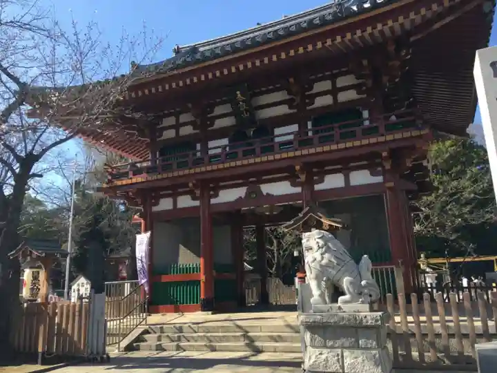 瀧泉寺(目黒不動尊)の山門・神門