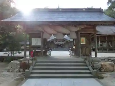 熊野大社の山門・神門
