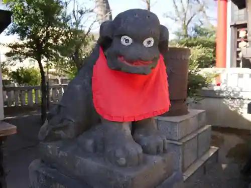 元郷氷川神社の狛犬