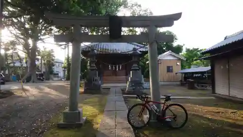 国府台天満宮の鳥居