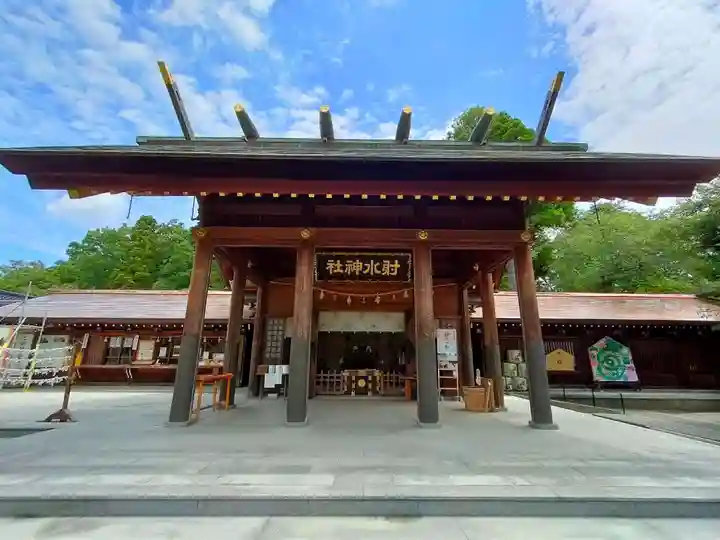 射水神社の本殿・本堂