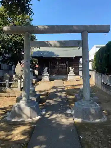 御嶽神社の鳥居