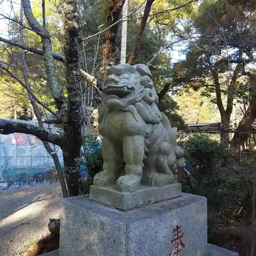 常磐神社の狛犬