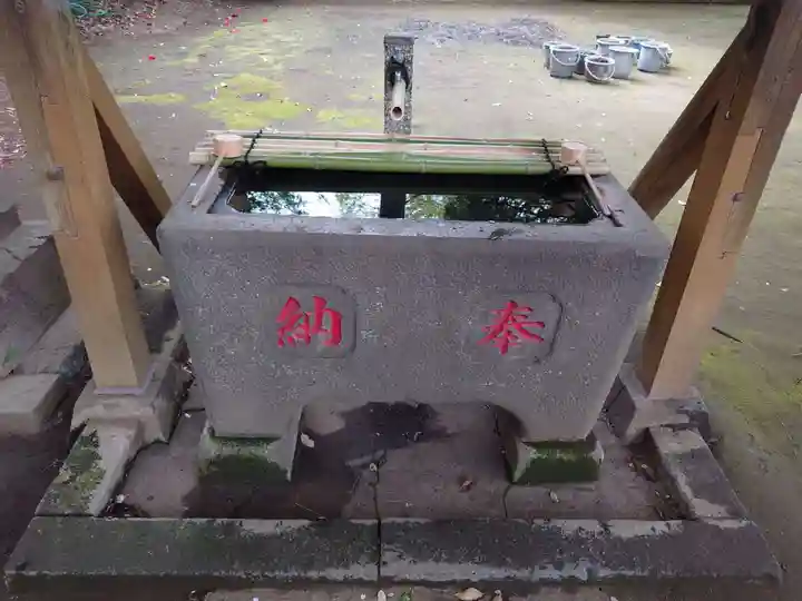 長崎神社の手水舎