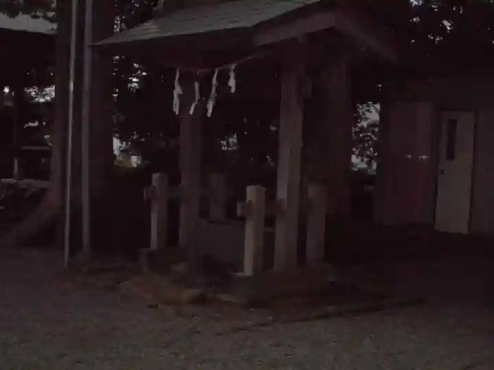 寒川社の手水舎