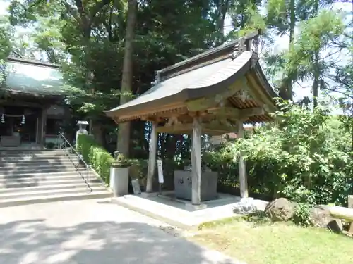 旭丘神社の手水