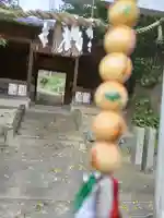 大六天麻王神社の山門・神門