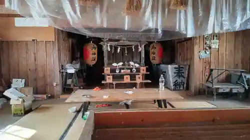 坂上神社の本殿・本堂