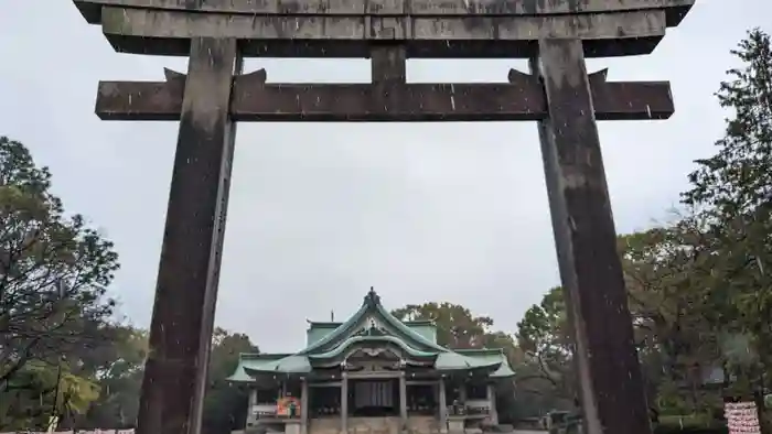 豊國神社の鳥居