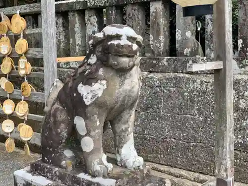 伊古奈比咩命神社の狛犬