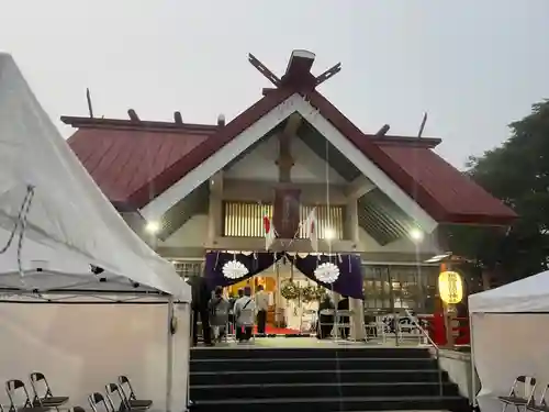 釧路一之宮 厳島神社のお祭り