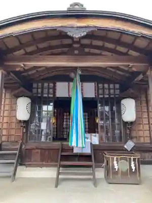 崇道天皇社の本殿・本堂