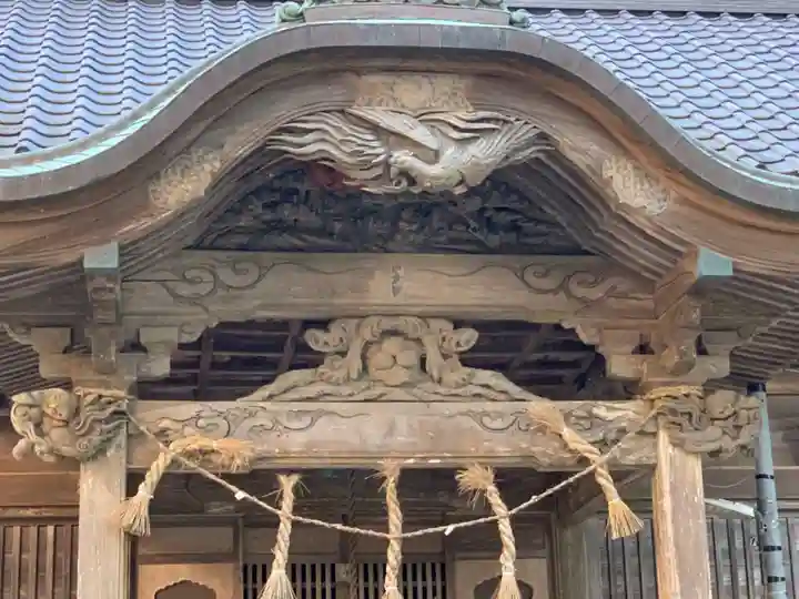 八幡神社の本殿・本堂