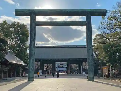 靖國神社の鳥居