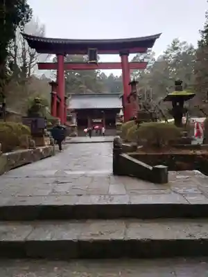 北口本宮冨士浅間神社の鳥居