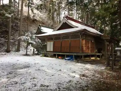 飯縄神社 里宮（皇足穂命神社）の本殿・本堂