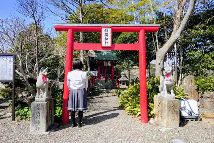 比佐豆知神社の鳥居
